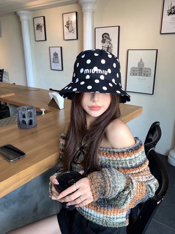 Miu Miu Hat MUH00191 Miu Miu Hat MUH00191